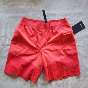 Men's Red Lululemon Swim Shorts